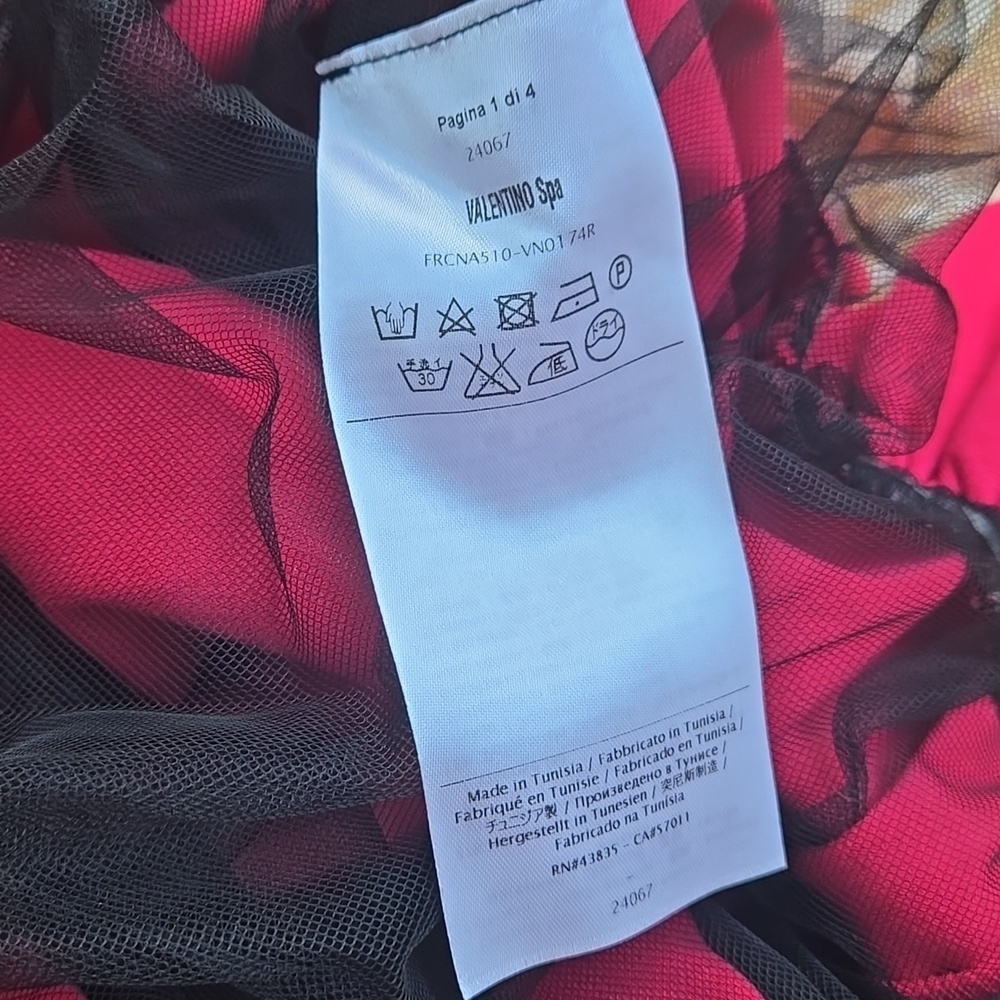 Red Valentino Bow-Waist Sleeveless Dress- Macaroon Size S - Picture 5 of 6